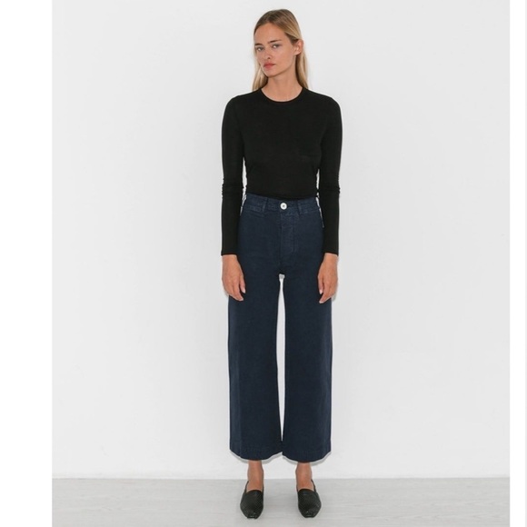 Jesse Kamm Sailor Pants Navy Size 